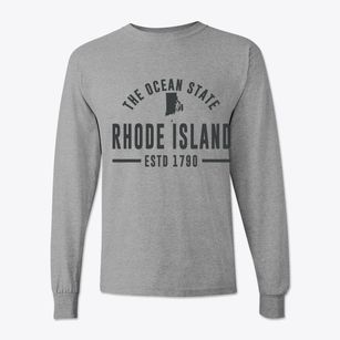  Rhode Island Motto Classic Long Sleeve T-Shirt