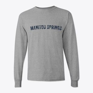 Manitou Springs Colorado Timeless Retro Classic Long Sleeve T-Shirt