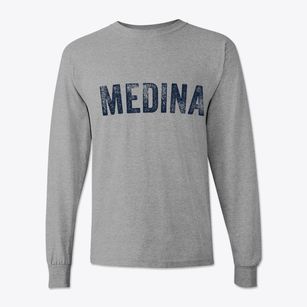 Medina Texas Timeless Retro Classic Long Sleeve T-Shirt