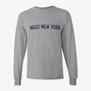 West New York New Jersey Timeless Retro Classic Long Sleeve T-Shirt