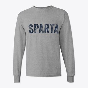 Sparta Michigan Timeless Retro Classic Long Sleeve T-Shirt