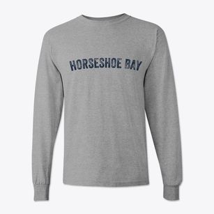 Horseshoe Bay Texas Timeless Retro Classic Long Sleeve T-Shirt