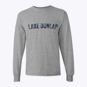 Lake Dunlap Texas Timeless Retro Classic Long Sleeve T-Shirt