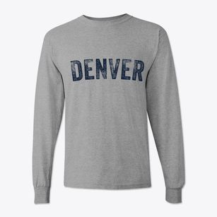 Denver North Carolina Timeless Retro Classic Long Sleeve T-Shirt