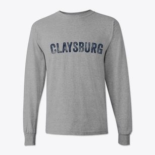 Claysburg Pennsylvania Timeless Retro Classic Long Sleeve T-Shirt