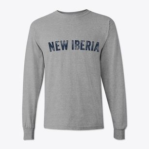 New Iberia Louisiana Timeless Retro Classic Long Sleeve T-Shirt