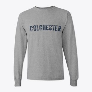 Colchester Illinois Timeless Retro Classic Long Sleeve T-Shirt
