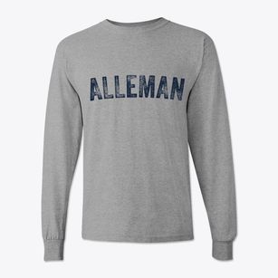 Alleman Iowa Timeless Retro Classic Long Sleeve T-Shirt