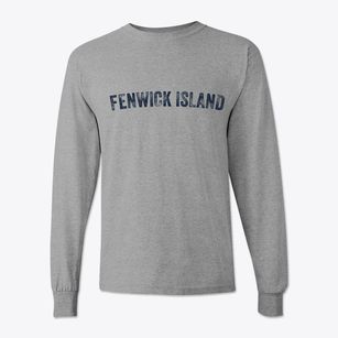 Fenwick Island Delaware Timeless Retro Classic Long Sleeve T-Shirt
