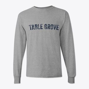 Table Grove Illinois Timeless Retro Classic Long Sleeve T-Shirt