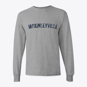 Mckinleyville California Timeless Retro Classic Long Sleeve T-Shirt