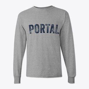 Portal North Dakota Timeless Retro Classic Long Sleeve T-Shirt