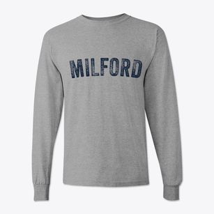 Milford Delaware Timeless Retro Classic Long Sleeve T-Shirt