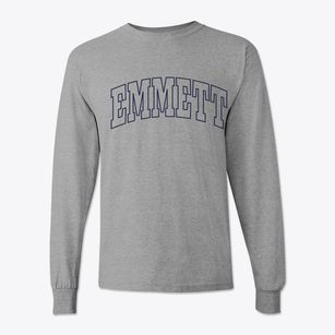 Emmett Idaho Trendy Block Classic Long Sleeve T-Shirt