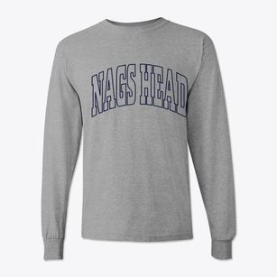 Nags Head North Carolina Trendy Block Classic Long Sleeve T-Shirt