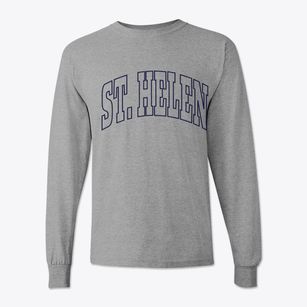 St. Helen Michigan Trendy Block Classic Long Sleeve T-Shirt
