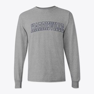 Harrisville New York Trendy Block Classic Long Sleeve T-Shirt