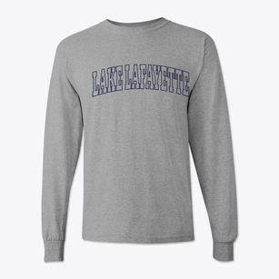 Lake Lafayette Missouri Trendy Block Classic Long Sleeve T-Shirt