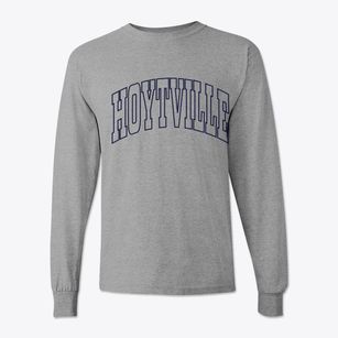 Hoytville Ohio Trendy Block Classic Long Sleeve T-Shirt