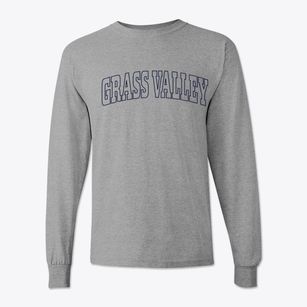 Grass Valley California Trendy Block Classic Long Sleeve T-Shirt