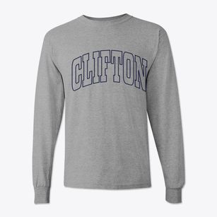 Clifton New Jersey Trendy Block Classic Long Sleeve T-Shirt