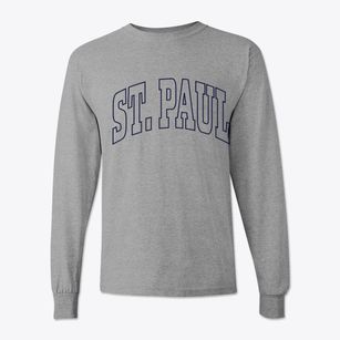 St. Paul Minnesota Trendy Block Classic Long Sleeve T-Shirt