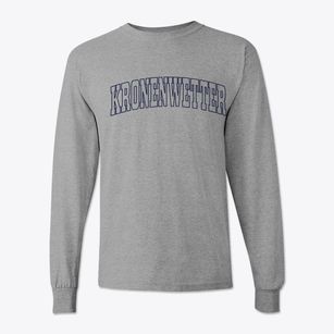 Kronenwetter Wisconsin Trendy Block Classic Long Sleeve T-Shirt