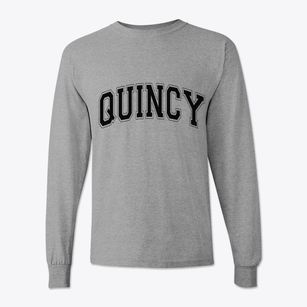 Quincy Illinois Varsity Classic Long Sleeve T-Shirt