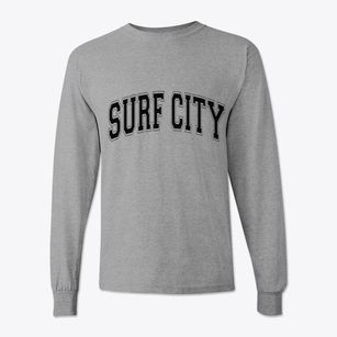 Surf City North Carolina Varsity Classic Long Sleeve T-Shirt