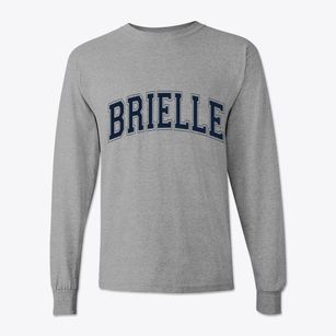Brielle New Jersey Varsity Classic Long Sleeve T-Shirt