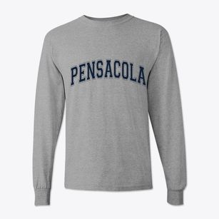 Pensacola Florida Varsity Classic Long Sleeve T-Shirt