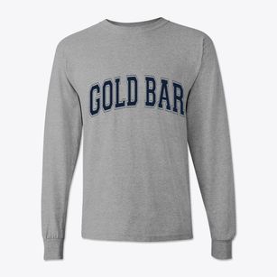 Gold Bar Washington Varsity Classic Long Sleeve T-Shirt