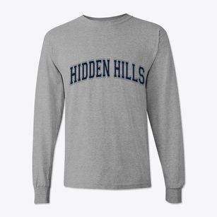 Hidden Hills California Varsity Classic Long Sleeve T-Shirt