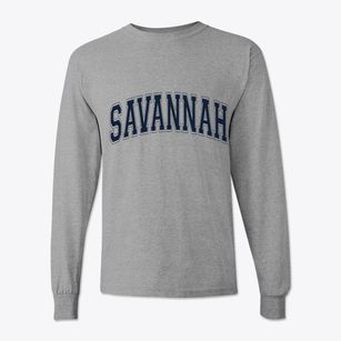 Savannah Georgia Varsity Classic Long Sleeve T-Shirt