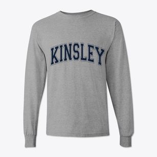 Kinsley Kansas Varsity Classic Long Sleeve T-Shirt