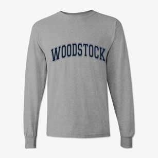 Woodstock Maine Varsity Classic Long Sleeve T-Shirt