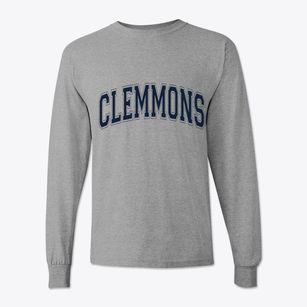 Clemmons North Carolina Varsity Classic Long Sleeve T-Shirt