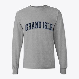 Grand Isle Maine Varsity Classic Long Sleeve T-Shirt