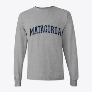 Matagorda Texas Varsity Classic Long Sleeve T-Shirt