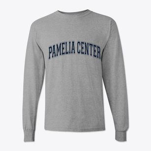 Pamelia Center New York Varsity Classic Long Sleeve T-Shirt