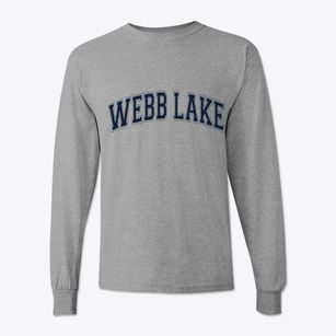 Webb Lake Wisconsin Varsity Classic Long Sleeve T-Shirt