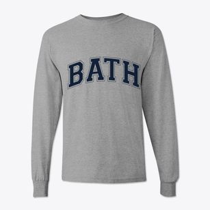 Bath North Carolina Varsity Classic Long Sleeve T-Shirt