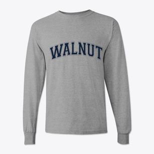 Walnut Kansas Varsity Classic Long Sleeve T-Shirt
