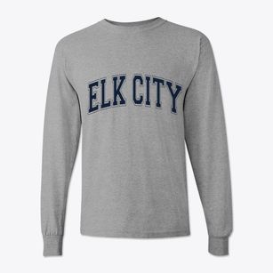 Elk City Idaho Varsity Classic Long Sleeve T-Shirt