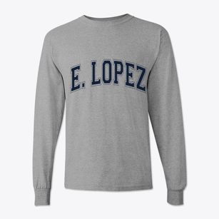 E. Lopez Texas Varsity Classic Long Sleeve T-Shirt