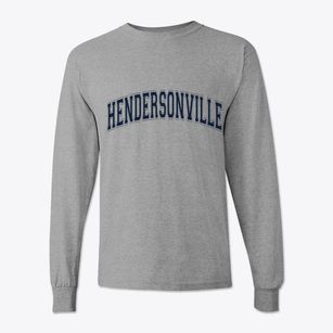 Hendersonville North Carolina Varsity Classic Long Sleeve T-Shirt