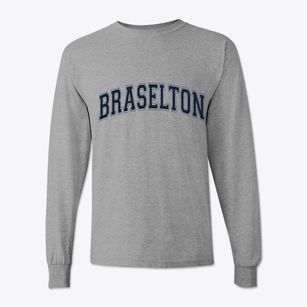 Braselton Georgia Varsity Classic Long Sleeve T-Shirt