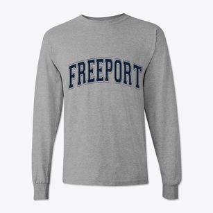 Freeport Maine Varsity Classic Long Sleeve T-Shirt