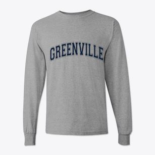 Greenville South Carolina Varsity Classic Long Sleeve T-Shirt