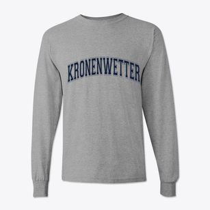 Kronenwetter Wisconsin Varsity Classic Long Sleeve T-Shirt